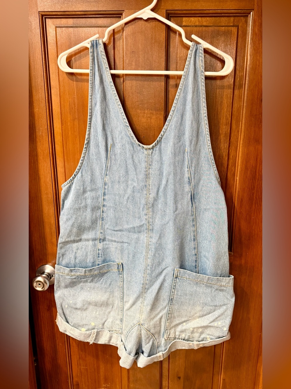 Like New! WE THE FREE Jean Short Romper